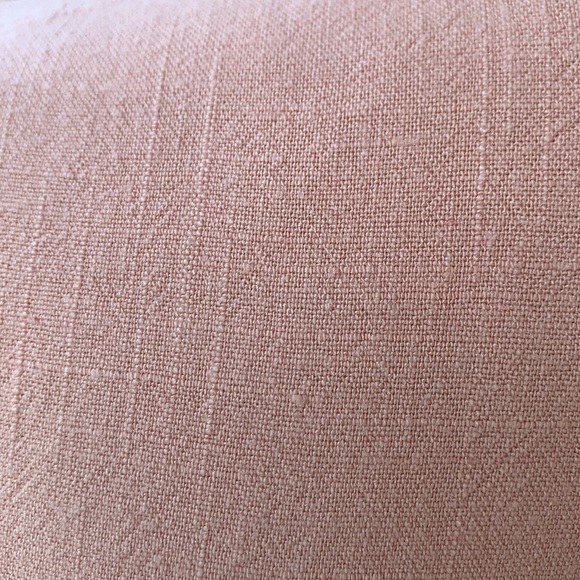 โDONATEDโPeach Blush Button Up V-neck Tie Waist Dress - Picture 13 of 15